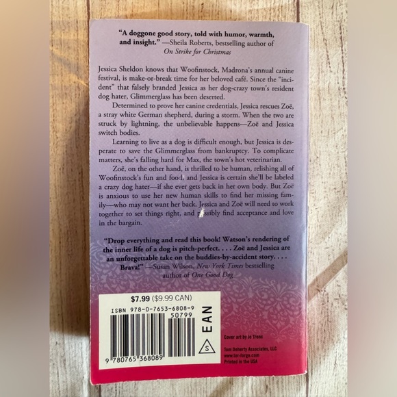 🐬 CLEARANCE ITEM: Dog Days by Elsa Watson Fictional Paperback 344 pages - Picture 2 of 8